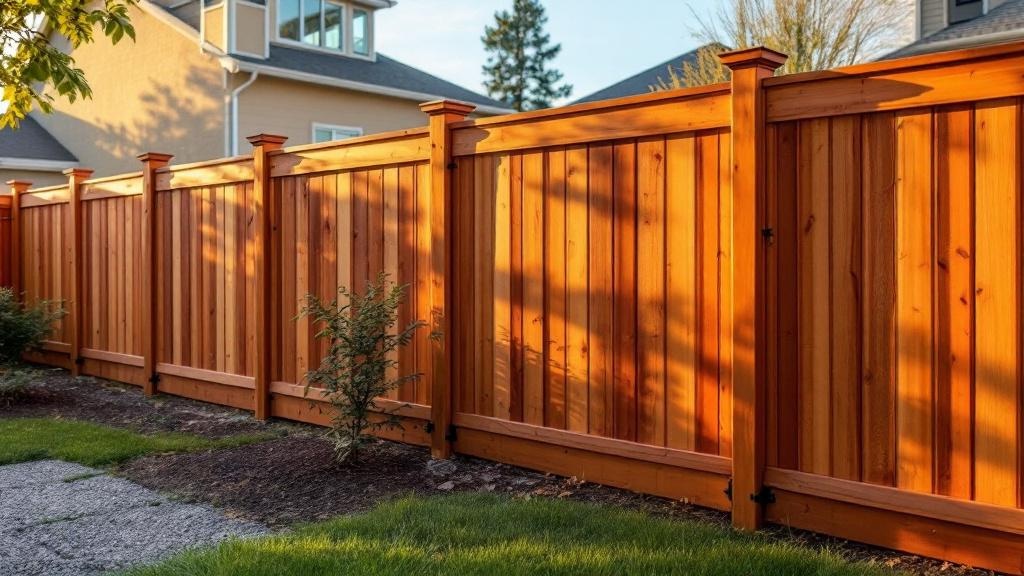 Cedar Privacy Fence - Residential - Professional Wood Fence by Fencing & Gates contractors