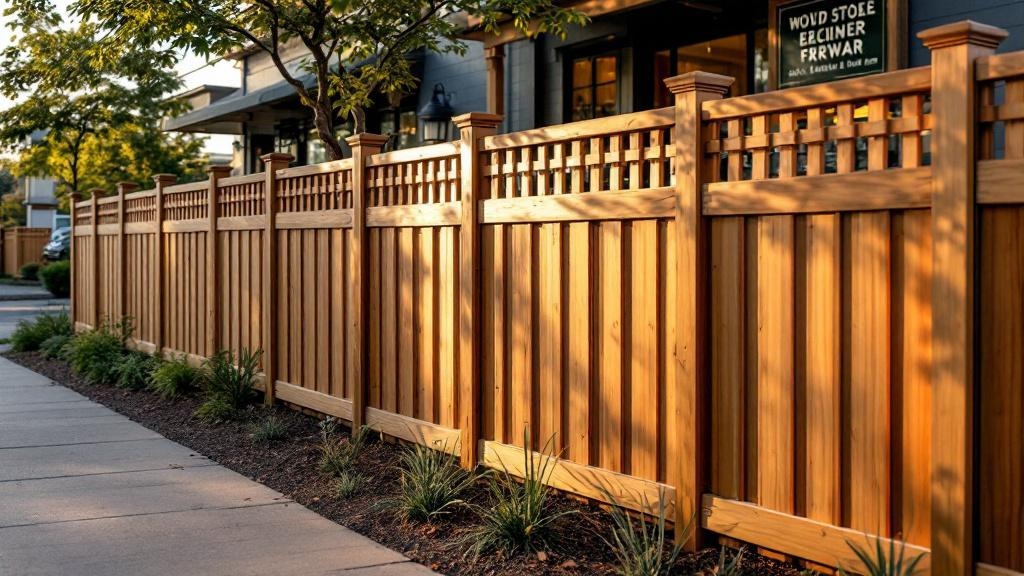 Shadowbox Wood Fence Project - Professional Wood Fence by Fencing & Gates contractors