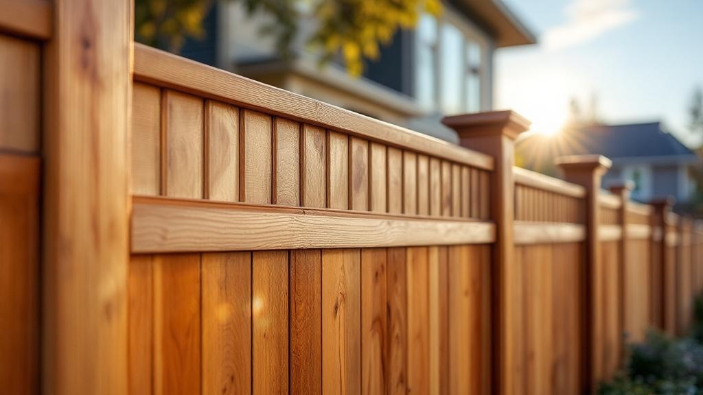 Custom Cap and Trim Wood Fence - Professional Wood Fence by Fencing & Gates contractors