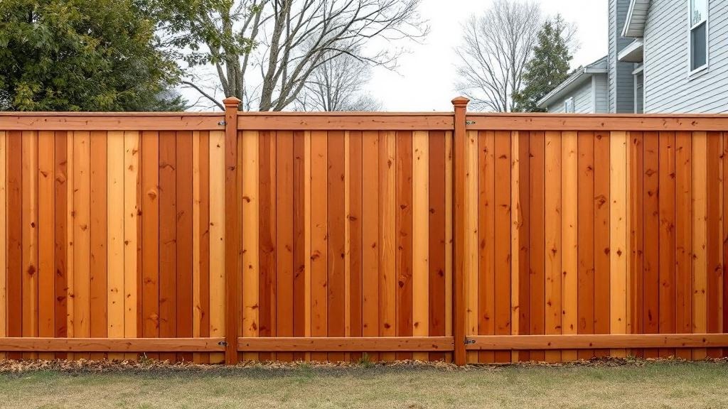 Cedar Privacy Fence - Residential - Professional Wood Fence by Fencing & Gates contractors