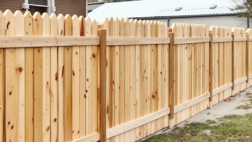 Stockade Privacy Fence - Traditional - Professional Wood Fence by Fencing & Gates contractors