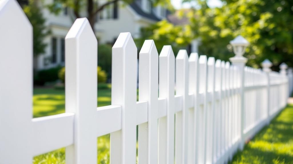 White Picket Fence for Hospital Properties - Professional Wood Fence by Fencing & Gates contractors
