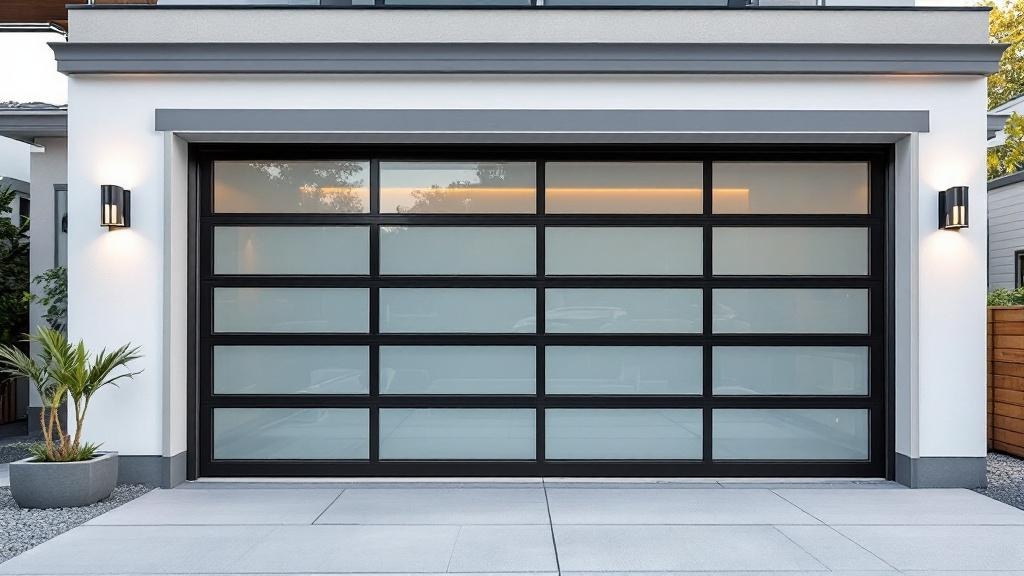 Modern Glass Garage Door - Professional Residential Garage Doors by Garage Doors contractors