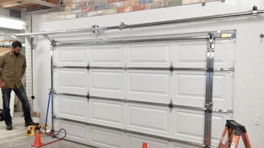 Garage Door Strut Installation - Professional Garage Door Repair by Garage Doors contractors