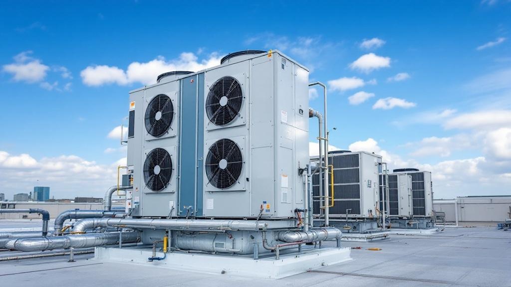 Commercial Rooftop HVAC Package Unit - Professional Air Conditioning by HVAC contractors