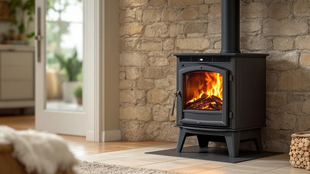 Wood Pellet Stove Insert - Professional Heating Systems by HVAC contractors