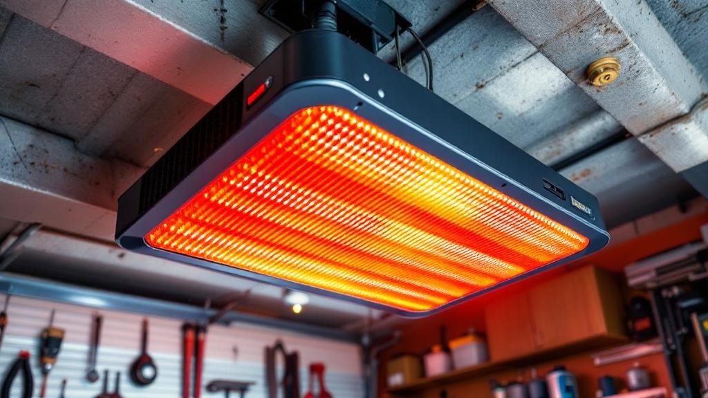 Infrared Garage Heater Installation - Professional Heating Systems by HVAC contractors