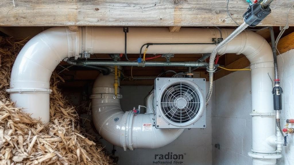 Radon Mitigation Ventilation System - Professional Ventilation by HVAC contractors