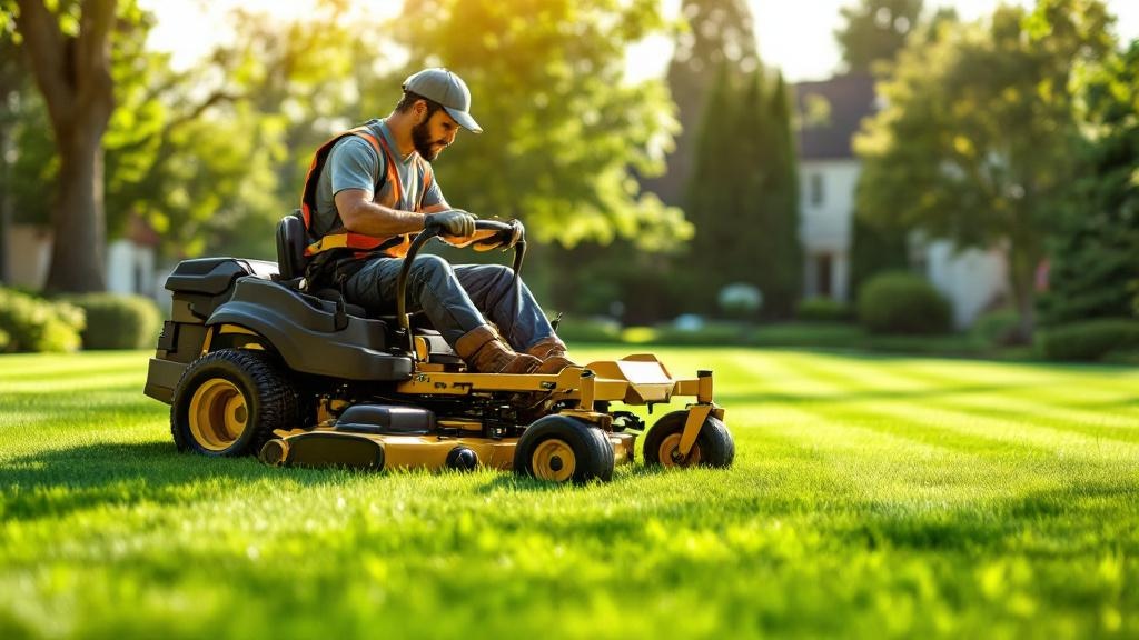 Professional Lawn Mowing Service - Professional Lawn Care by Landscaping contractors