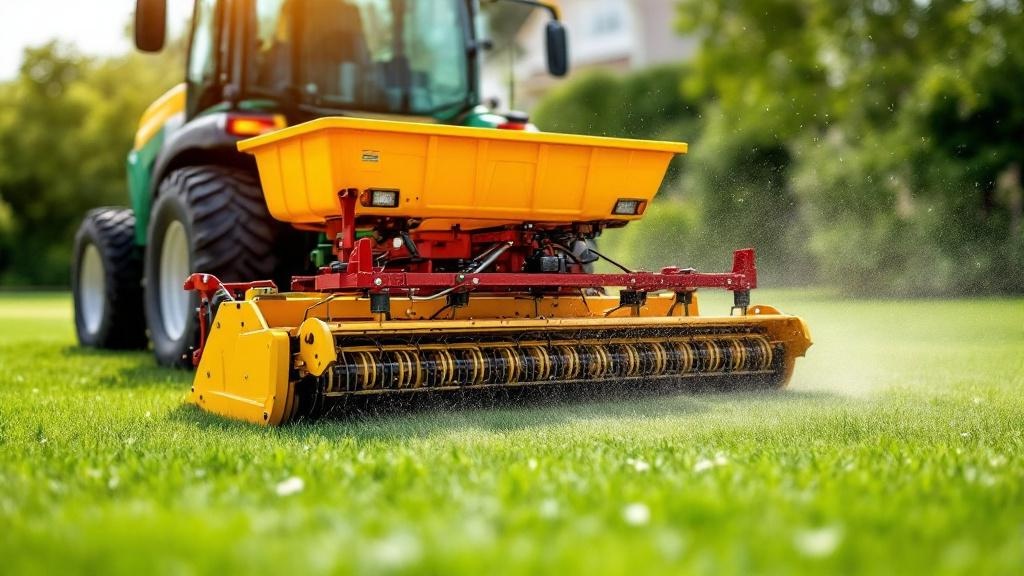 Overseeding Lawn Renovation - Professional Lawn Care by Landscaping contractors