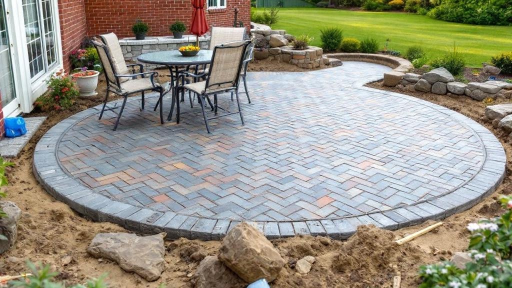 Paver Patio Installation - Professional Hardscaping by Landscaping contractors
