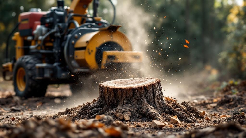 Stump Grinding Service - Professional Tree Services by Landscaping contractors