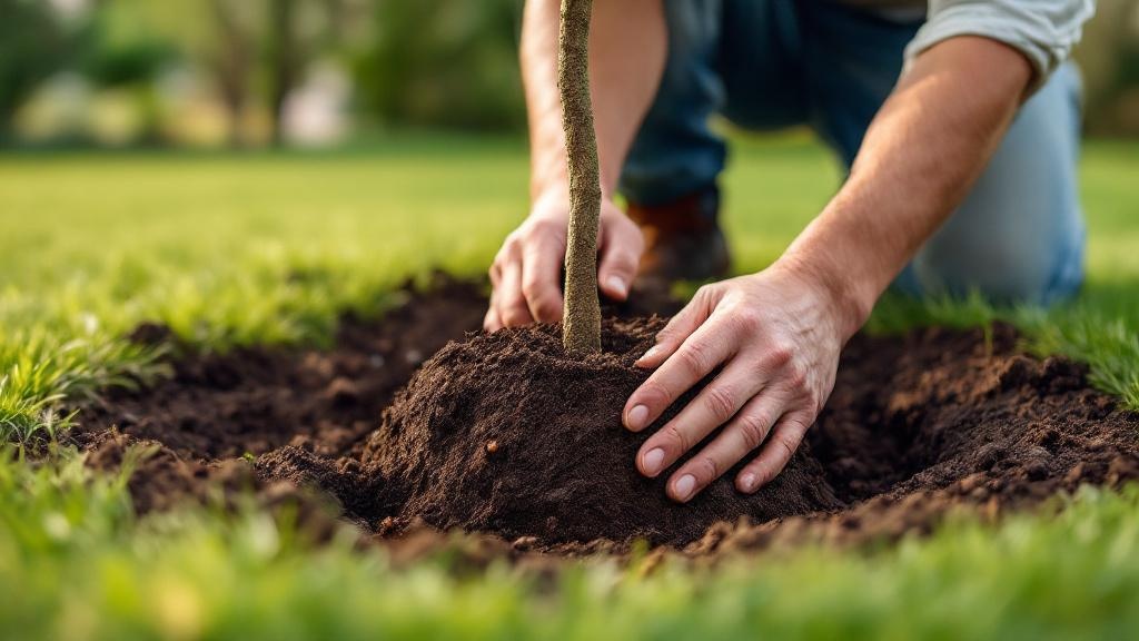 Tree Planting New Landscape - Professional Tree Services by Landscaping contractors
