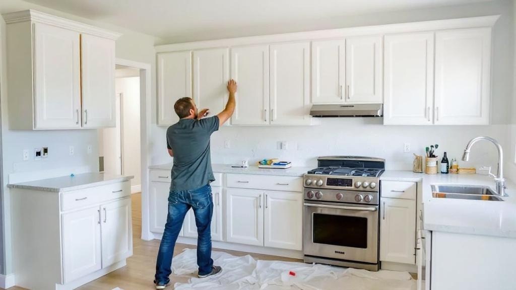 Kitchen Cabinet Painting - Professional Interior Painting by Painting contractors