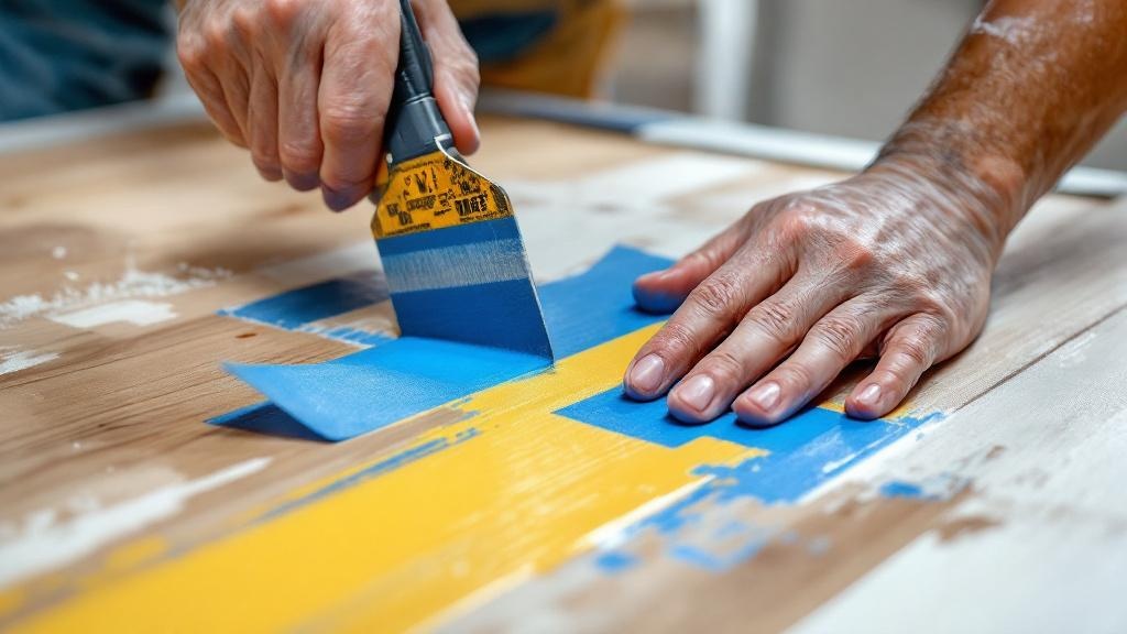 Paint Prep Taping - Professional Interior Painting by Painting contractors