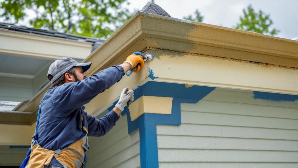 Exterior Trim Painting - Professional Exterior Painting by Painting contractors