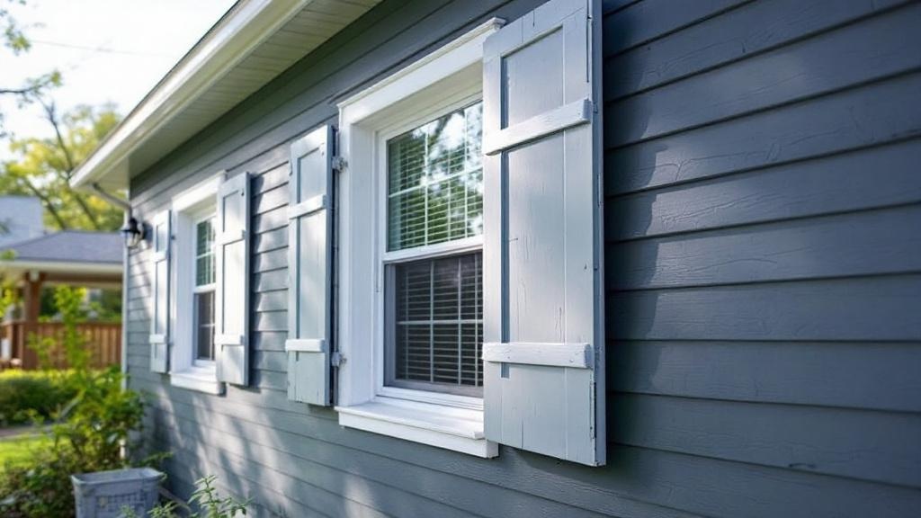 Shutter Painting - Professional Exterior Painting by Painting contractors