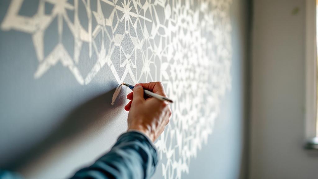 Stencil Wall Design - Professional Specialty Finishes by Painting contractors