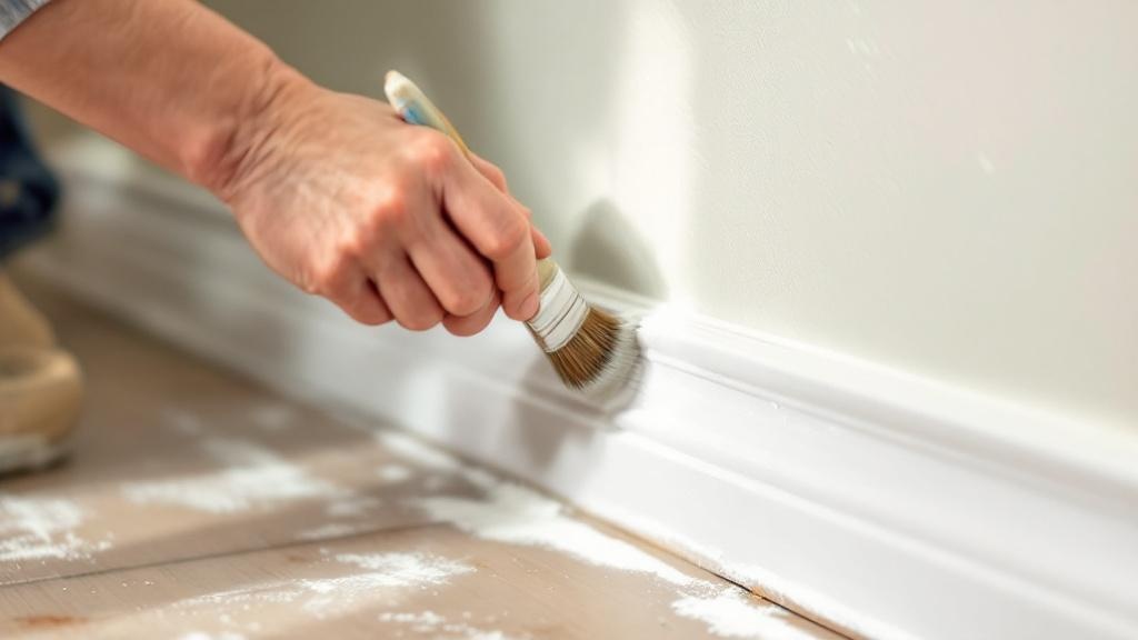 Baseboard Touch Up - Professional Interior Painting by Painting contractors