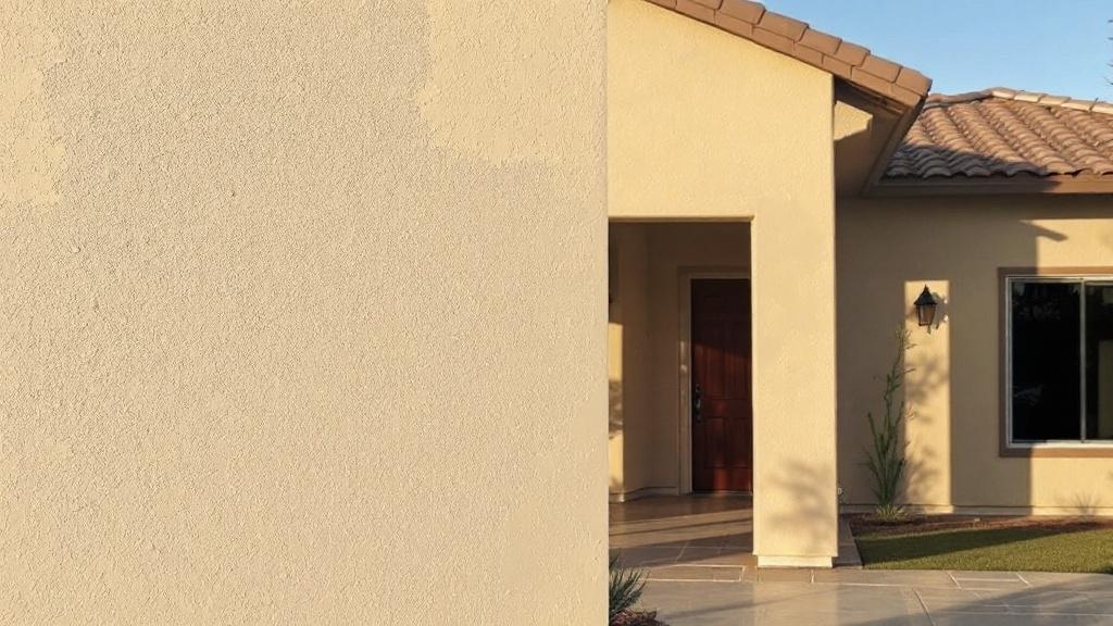 Stucco House Painting - Professional Exterior Painting by Painting contractors