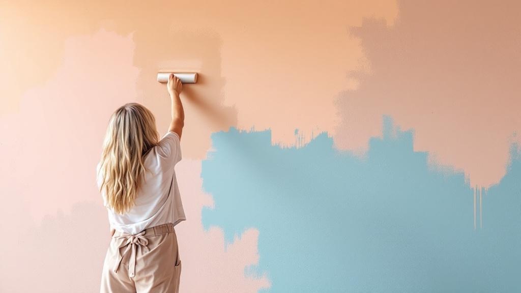 Color Sample Testing - Professional Interior Painting by Painting contractors