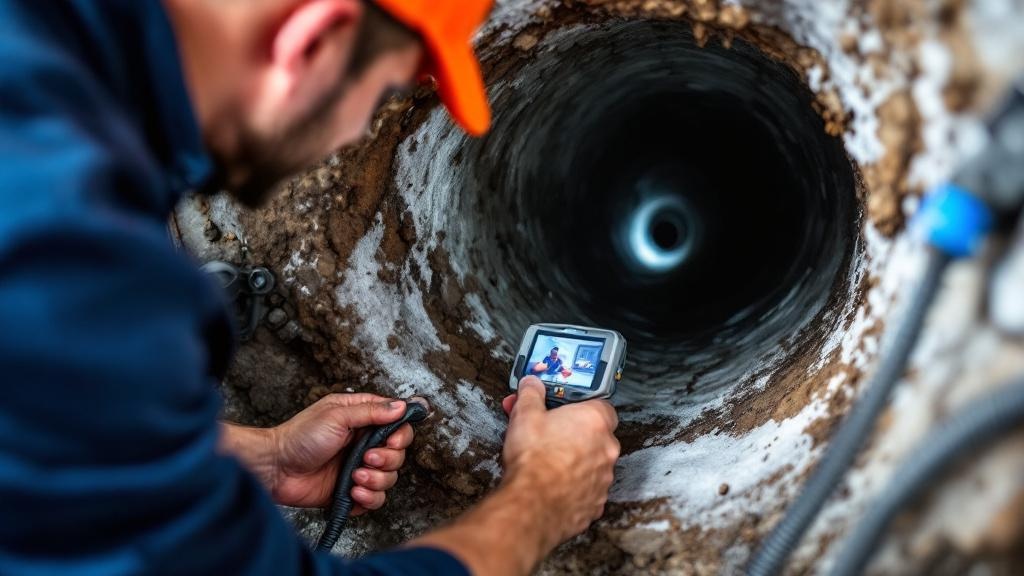 Video Sewer Camera Inspection - Professional Drain Services by Plumbing contractors