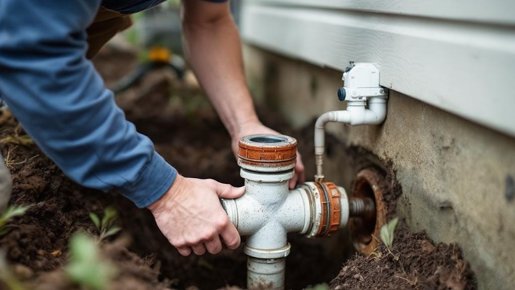 Main Sewer Line Cleanout - Professional Drain Services by Plumbing contractors