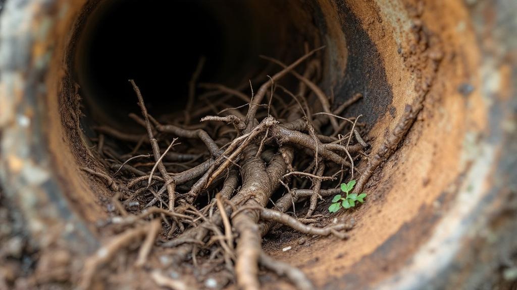 Tree Root Intrusion Repair - Professional Drain Services by Plumbing contractors