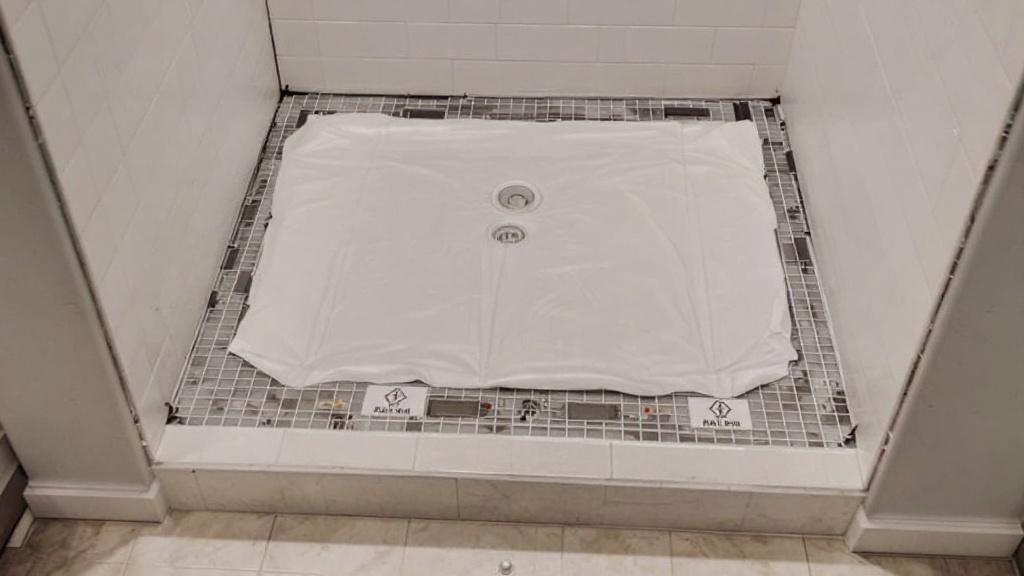 Shower Pan Liner Installation - Professional Bathroom Plumbing by Plumbing contractors