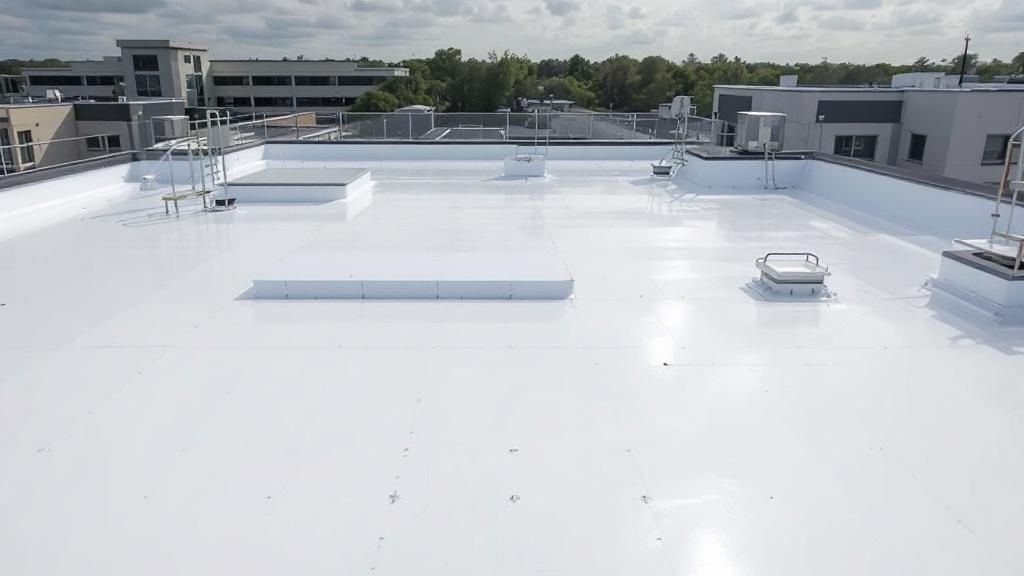 TPO Single-Ply Membrane Roof - Professional Flat Roofing by Roofing contractors