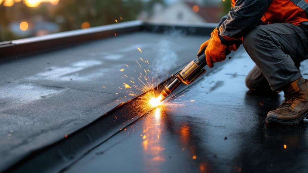Modified Bitumen Torch Down - Professional Flat Roofing by Roofing contractors