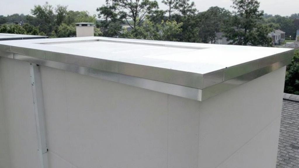 Flat Roof Parapet Wall Cap - Professional Flat Roofing by Roofing contractors