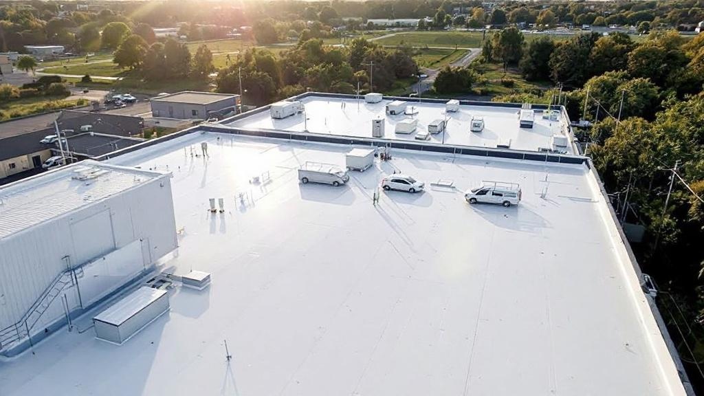 PVC Membrane Roof System - Professional Flat Roofing by Roofing contractors
