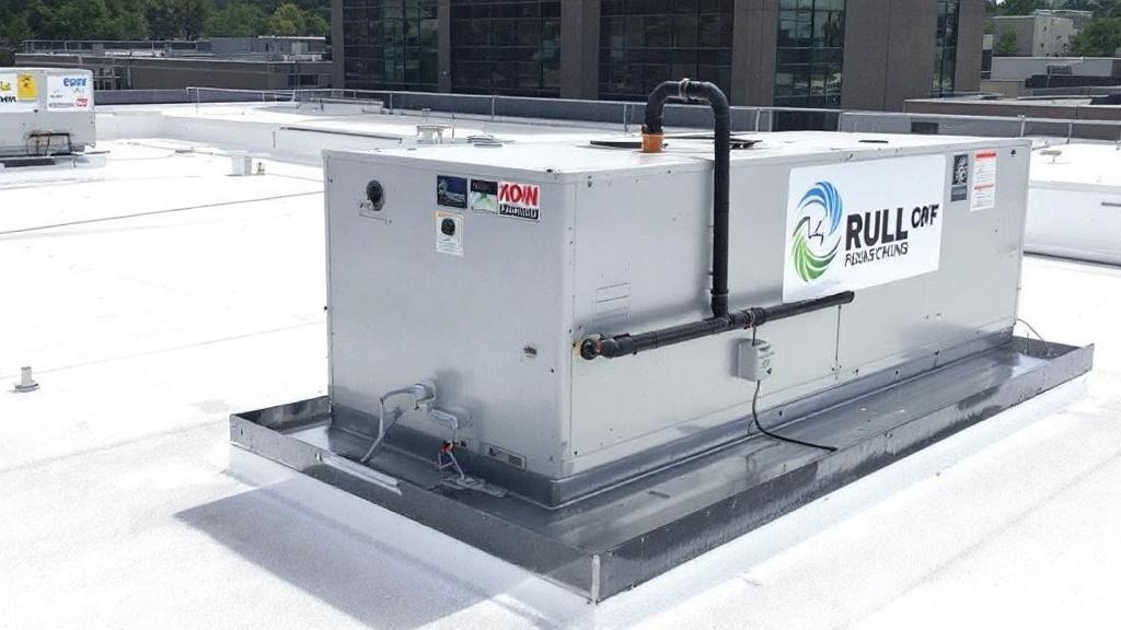 Commercial Flat Roof HVAC Curb - Professional Flat Roofing by Roofing contractors