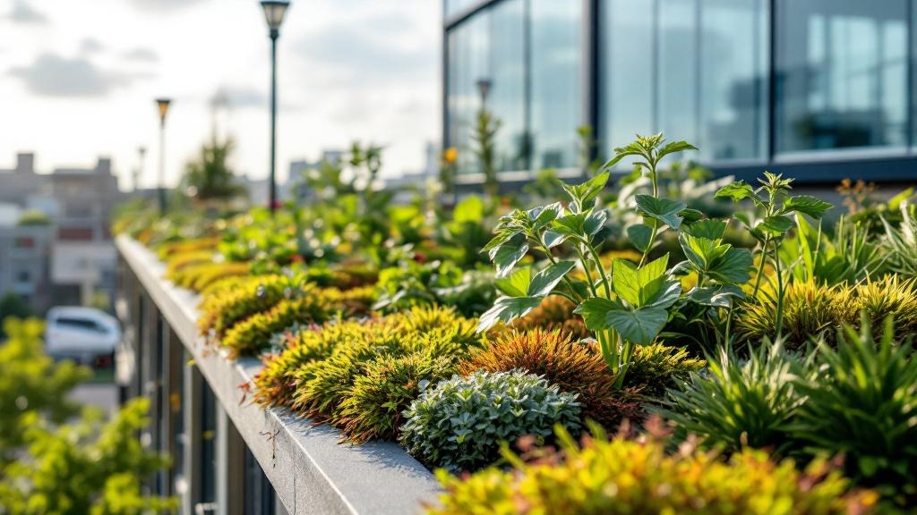 Green Roof Vegetated System - Professional Flat Roofing by Roofing contractors