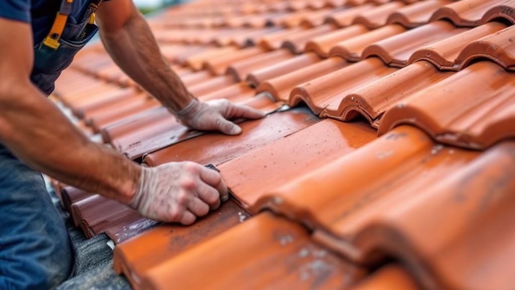 Broken Tile Roof Repair - Professional Tile Roofing by Roofing contractors