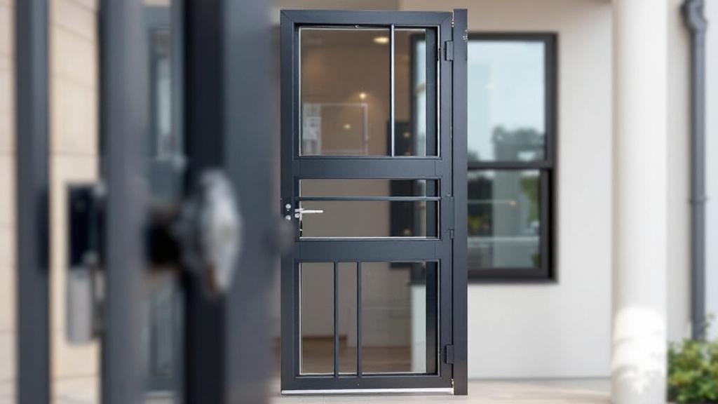 Steel Security Door - Professional Entry Doors by Windows & Doors contractors