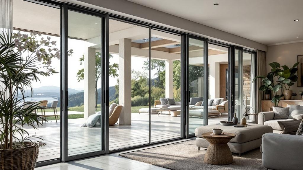 Multi-Slide Patio Door - Professional Entry Doors by Windows & Doors contractors