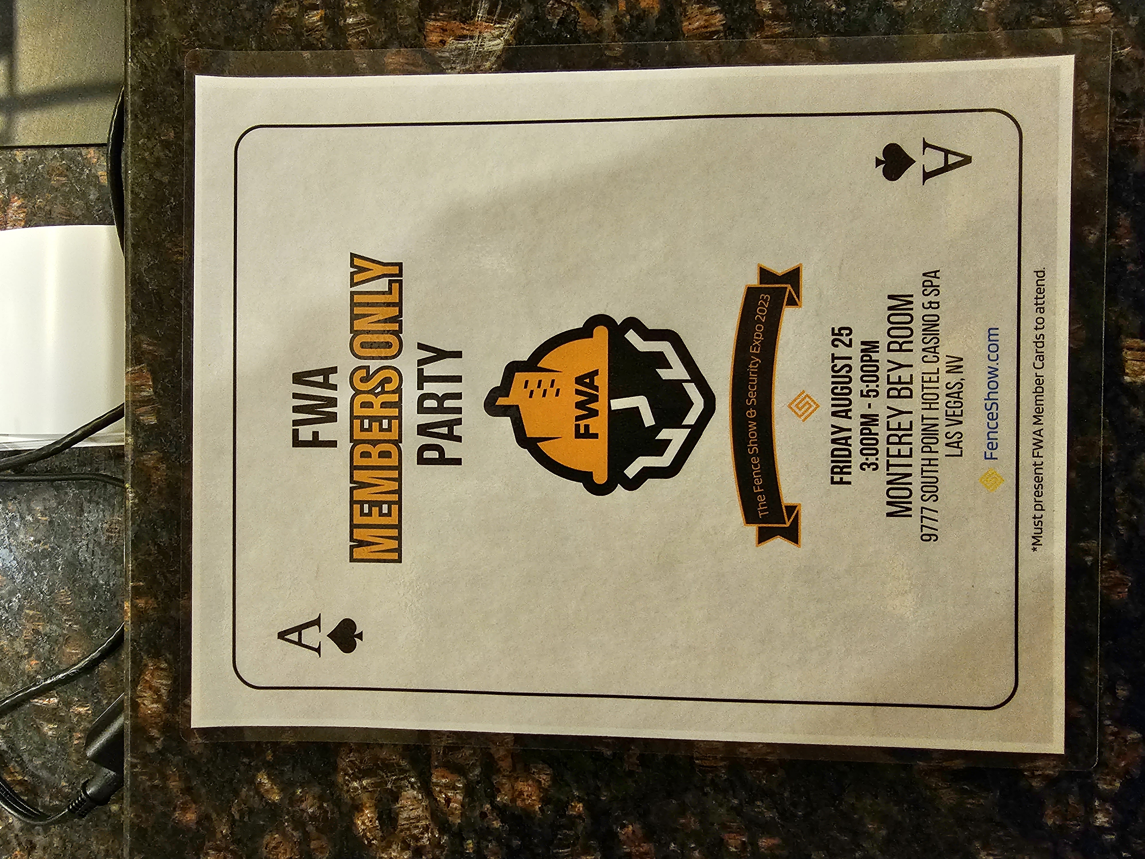 2023 Fence Show & Security Expo Entertainment