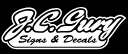 JC Gury Signs & Decals logo